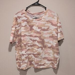Calvin Klein Jeans Light Pink Camouflage Tee